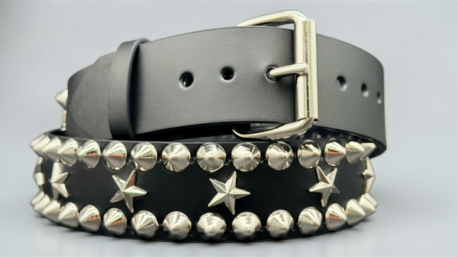 BT504  STAR AND STUDDED CONICAL STUDDED QUEEN BELT