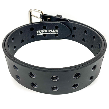 BT515 2 TONGUE PLAIN BELT