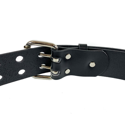 BT515 2 TONGUE PLAIN BELT