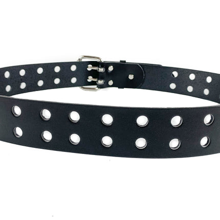 BT515 2 TONGUE PLAIN BELT