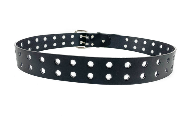 BT515 2 TONGUE PLAIN BELT