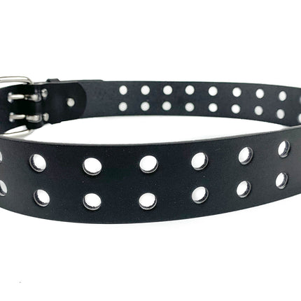 BT515 2 TONGUE PLAIN BELT