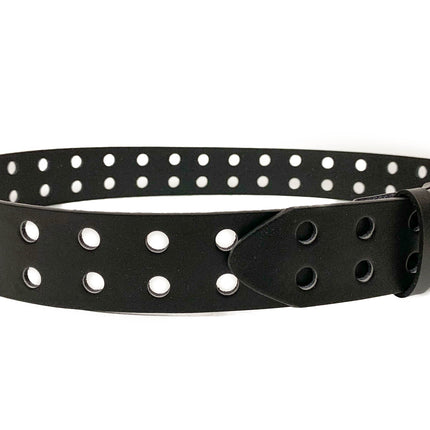 BT515 2 TONGUE PLAIN BELT