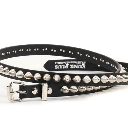 BT134UK77   SINGLE ROW UK77 STUDDED BELT