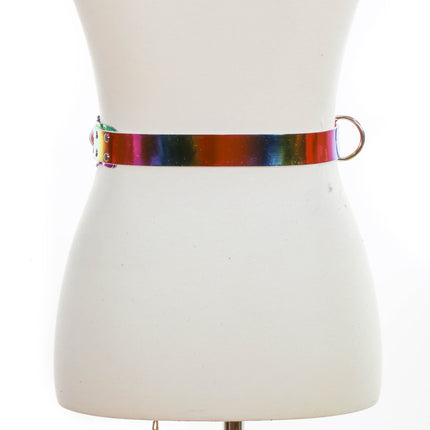 BT525RN-M RAINBOW TRIANGULAR STRAP BELT