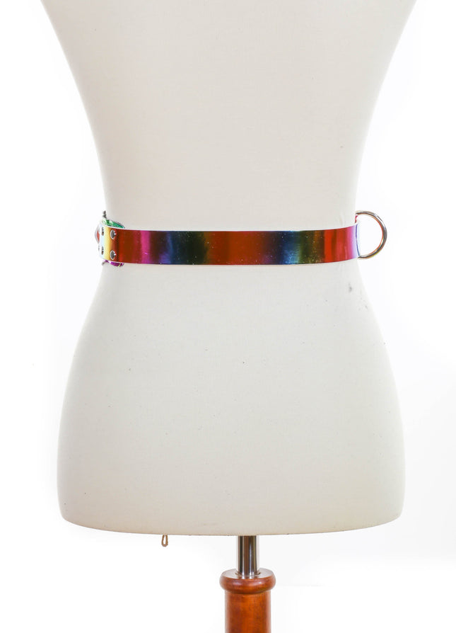 BT525RN-M RAINBOW TRIANGULAR STRAP BELT