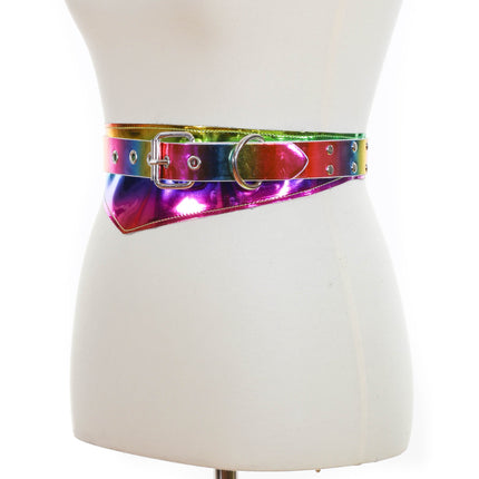 BT525RN-M RAINBOW TRIANGULAR STRAP BELT