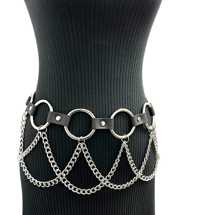 BT526 RING LINK BELT WITH CHAIN