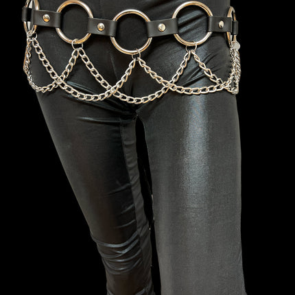 BT526 RING LINK BELT WITH CHAIN