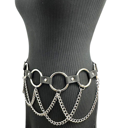 BT526 RING LINK BELT WITH CHAIN