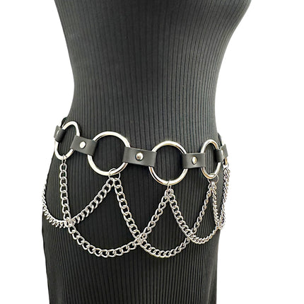 BT526 RING LINK BELT WITH CHAIN