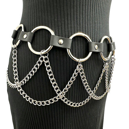 BT526 RING LINK BELT WITH CHAIN