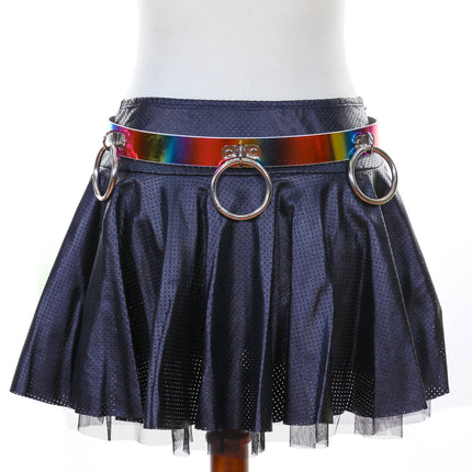 BT530RN-M RING BONDAGE RAINBOW BELT