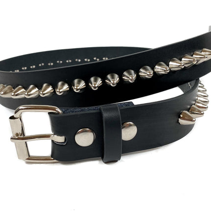BT550 ONE ROW UK77 CONE  STUDDED BELT