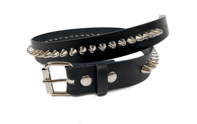 BT550 ONE ROW UK77 CONE  STUDDED BELT
