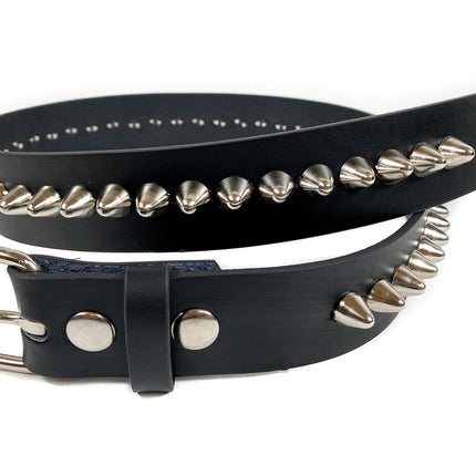BT550 ONE ROW UK77 CONE  STUDDED BELT
