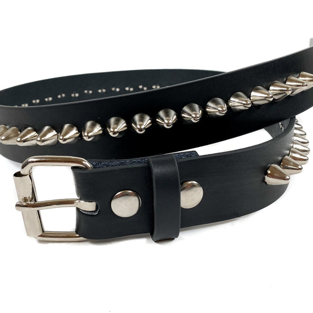 BT550 ONE ROW UK77 CONE  STUDDED BELT
