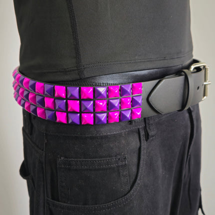 BT555PS-PP 1/2" PYRAMID STUD BELT