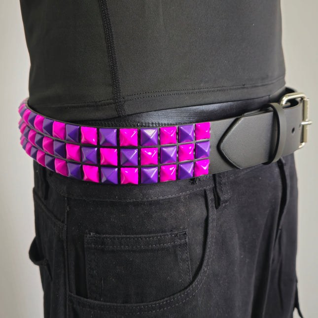 BT555PS-PP 1/2" PYRAMID STUD BELT