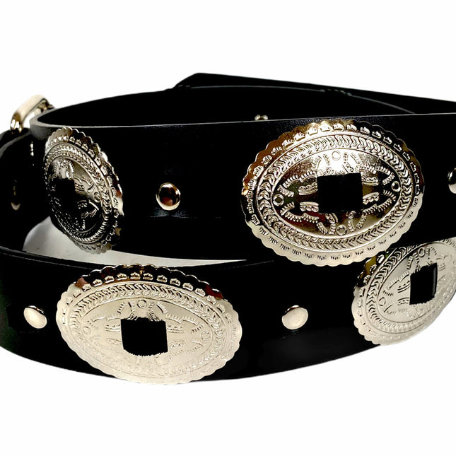 BT556 OVAL CONCHO BELT