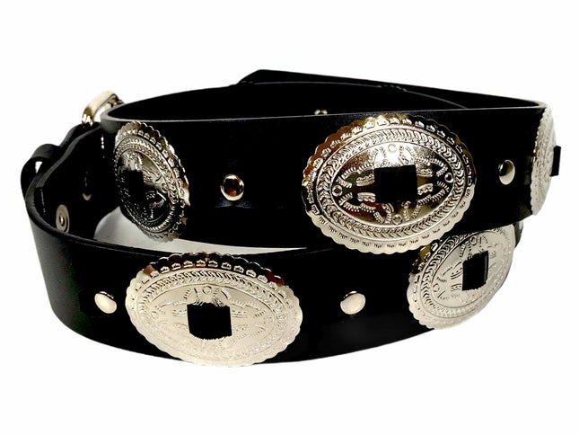 BT556 OVAL CONCHO BELT