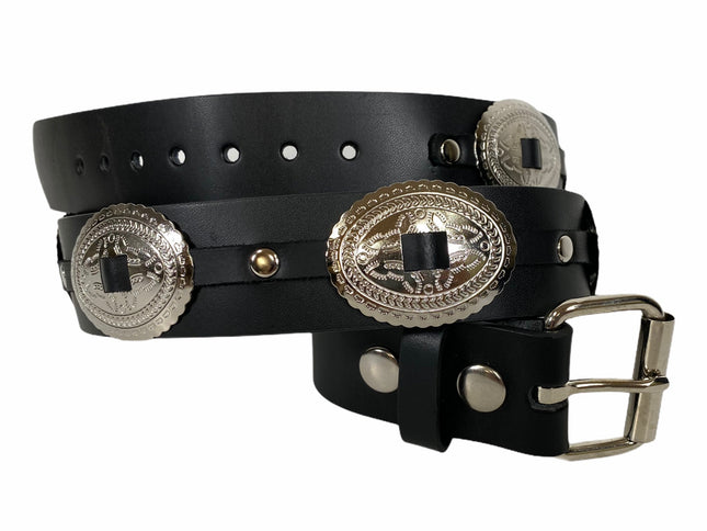 BT556 OVAL CONCHO BELT