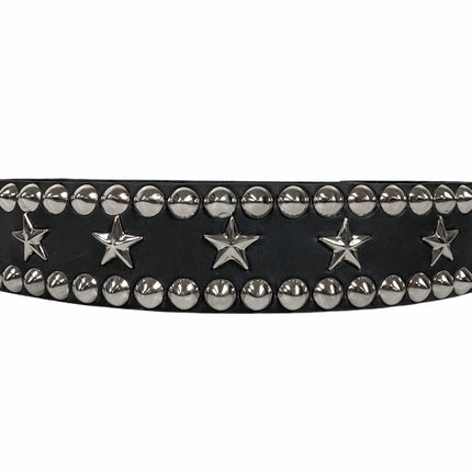 BT558 STAR ROUND STUD BELT