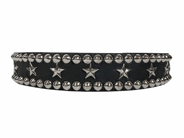 BT558 STAR ROUND STUD BELT