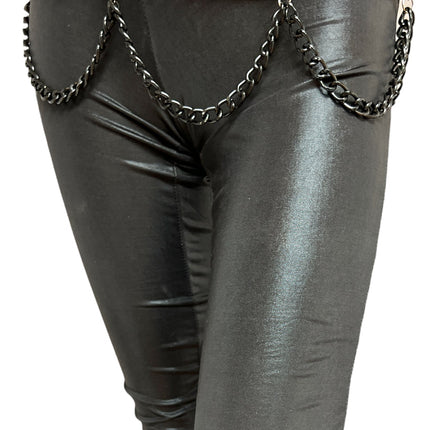 BT570-BS STUDDED CHAIN BELT