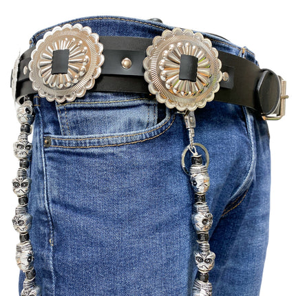 BT575 LARGE CONCHO BELT