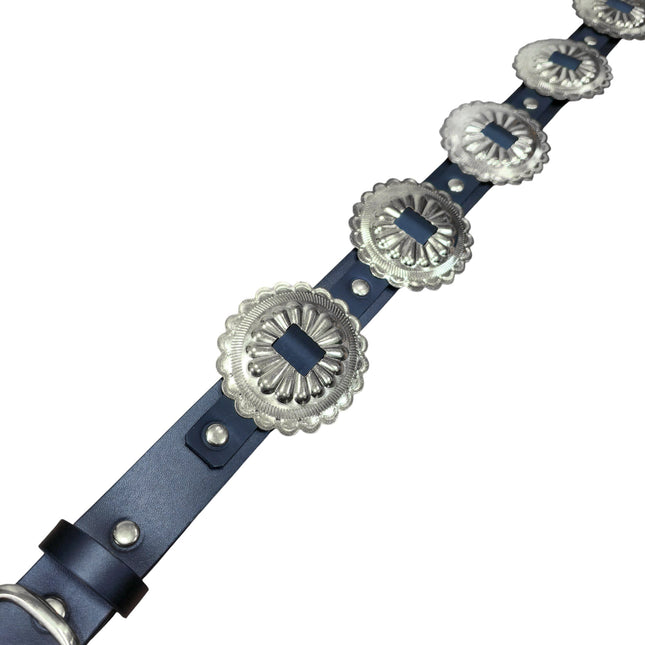 BT577 LARGE CONCHO 1 1/4" WIDE BELT