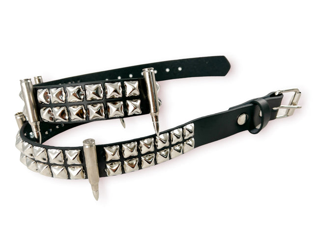 BT602 STUDDED BULLET BELT