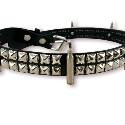 BT602 STUDDED BULLET BELT