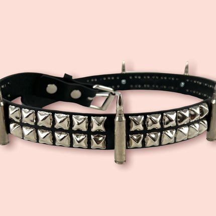 BT602 STUDDED BULLET BELT