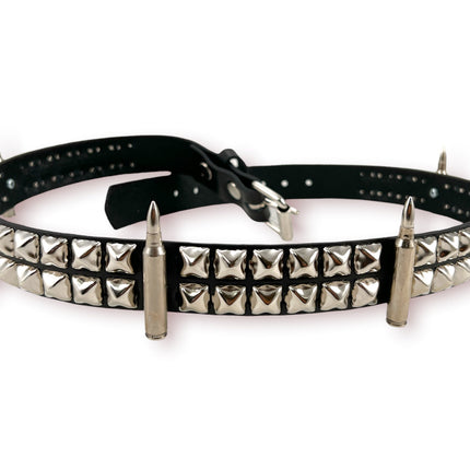 BT602 STUDDED BULLET BELT