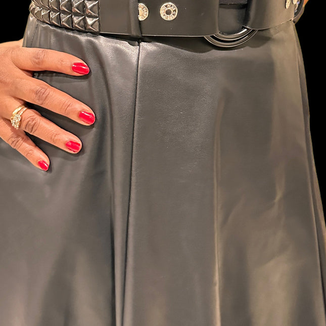BT612-BS  DOUBLE RING BUCKLE WAIST BELT