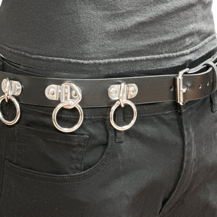 BT616 O RING & DEE RING BONDAGE 1 1/4"