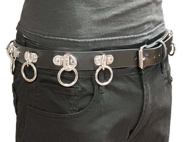 BT616 O RING & DEE RING BONDAGE 1 1/4"