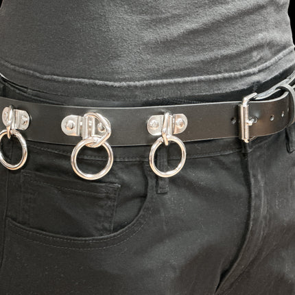 BT616 O RING & DEE RING BONDAGE 1 1/4"