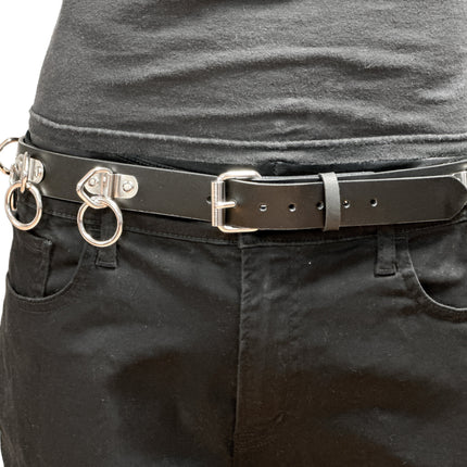 BT616 O RING & DEE RING BONDAGE 1 1/4"