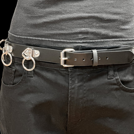 BT616 O RING & DEE RING BONDAGE 1 1/4"