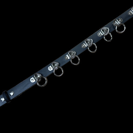 BT616 O RING & DEE RING BONDAGE 1 1/4"