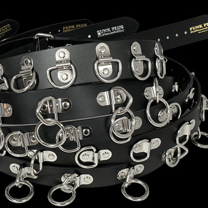 BT616 O RING & DEE RING BONDAGE 1 1/4"