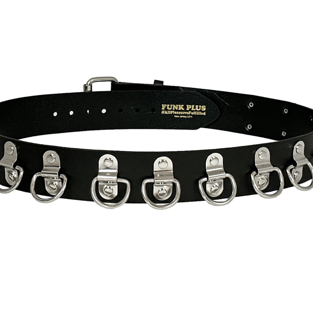 BT618 D RING BONDAGE BELT 1 3/4"