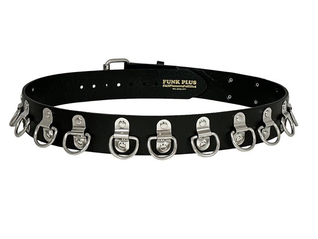BT618 D RING BONDAGE BELT 1 3/4"