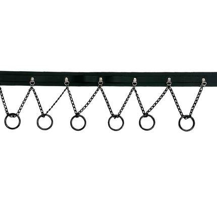 BT622 HANGING CHAIN STUDDED BELT