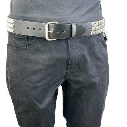 BT622 HANGING CHAIN STUDDED BELT