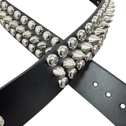 BT705 UK ROUND STUDDED  BELT
