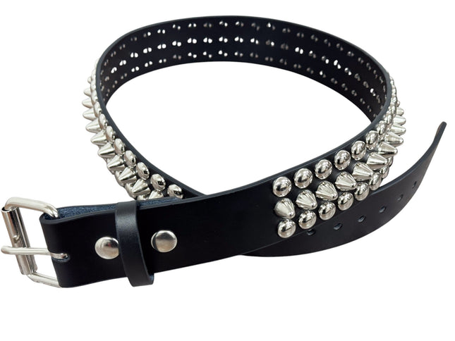 BT705 UK ROUND STUDDED  BELT