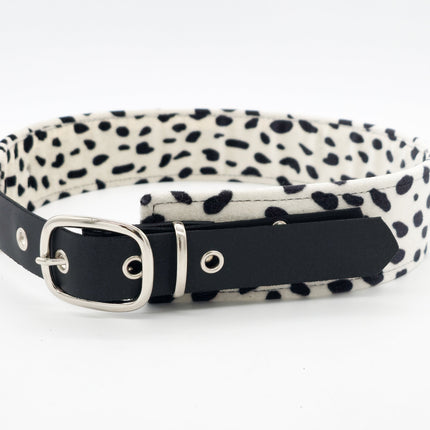 BT704L-LEATHER STRAPPED LEOPARD FUZZY FABRIC WAIST BELT